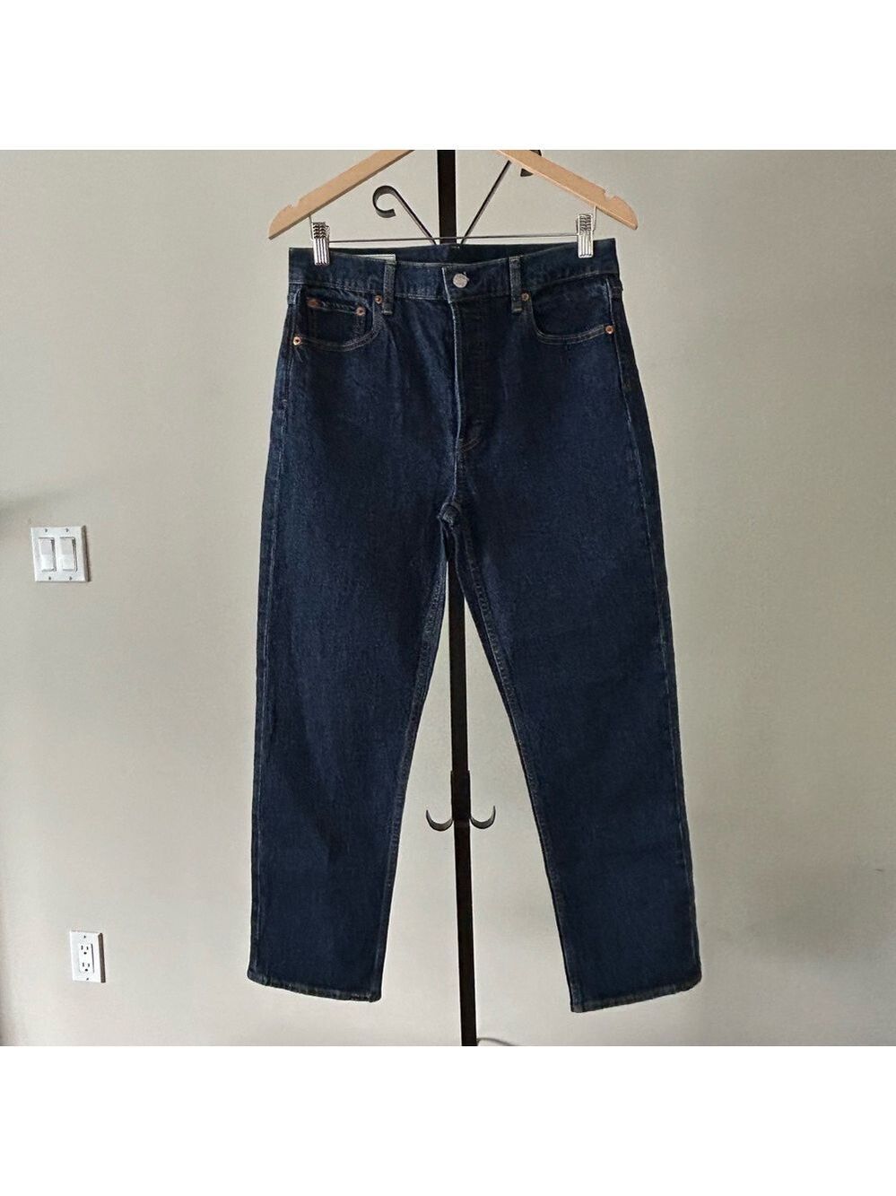 GAP Cheeky Straight High Rise Jeans, Size 10/30.